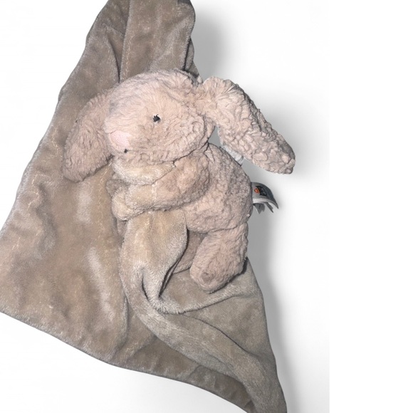 Jellycat Tan bunny Stuffed Animal lovey - Picture 5 of 5